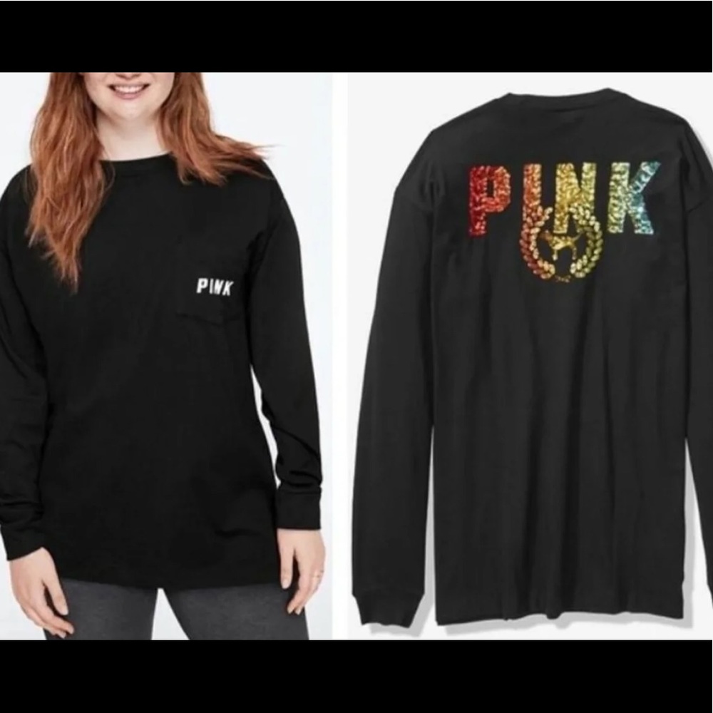Long sleeve bling shirt